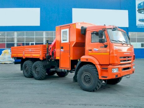 ГПА КАМАЗ 43118-3011-50 с КМУ Palfinger PK 15500 – 3+2 места