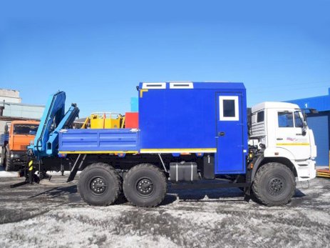ПАРМ КАМАЗ 43118-3027-50 с КМУ ИМ-150 (012, г-р EG-202)