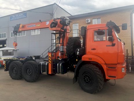 КАМАЗ-43118 с КМУ Hangil 756