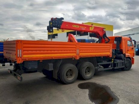 КАМАЗ 65115-3094-48 с КМУ Инман ИТ-150