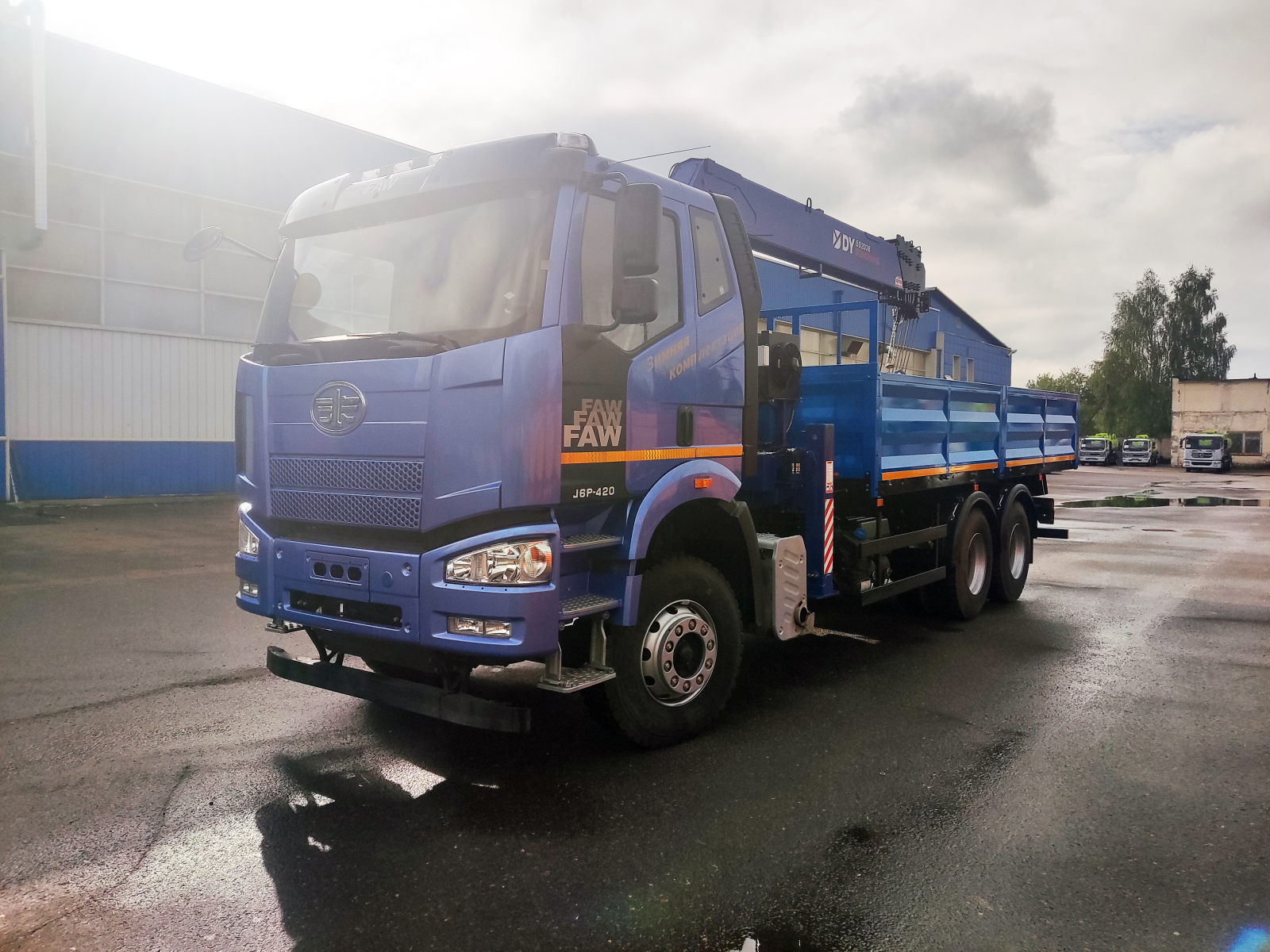 FAW CA3250 с КМУ DY SS2036