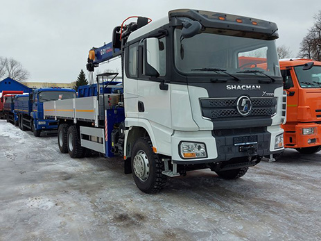 SHACMAN X3000  с КМУ DY SS2036