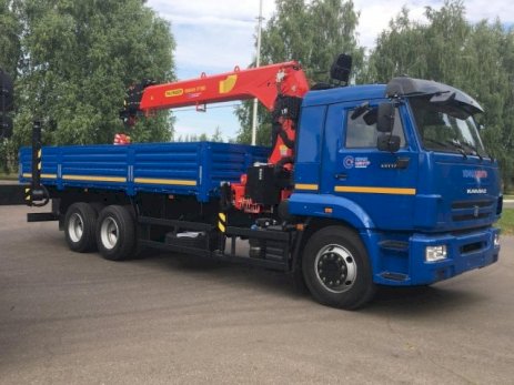 КАМАЗ 65117-4010-48 с КМУ Инман ИТ-150