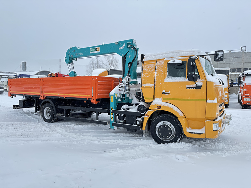 КАМАЗ 4308-3049-69 с КМУ HKTC 5014