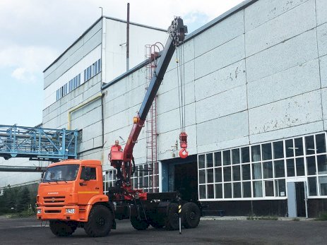 КАМАЗ 43118-23027-50 с КМУ Инман ИТ-150