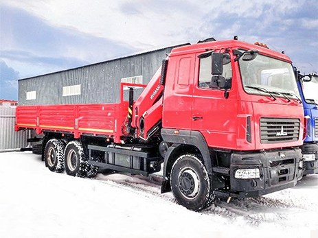 МАЗ 6312C5 с КМУ Инман ИМ-150N